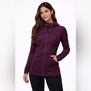 Sz 6 Lululemon Dance Studio Jacket lll in Plum